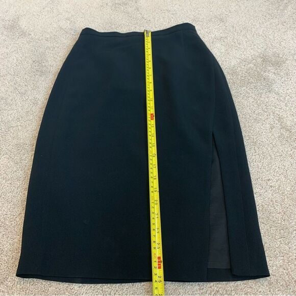 ALTUZARRA black pencil skirt side slit Sz 36 NWOT - Picture 11 of 12